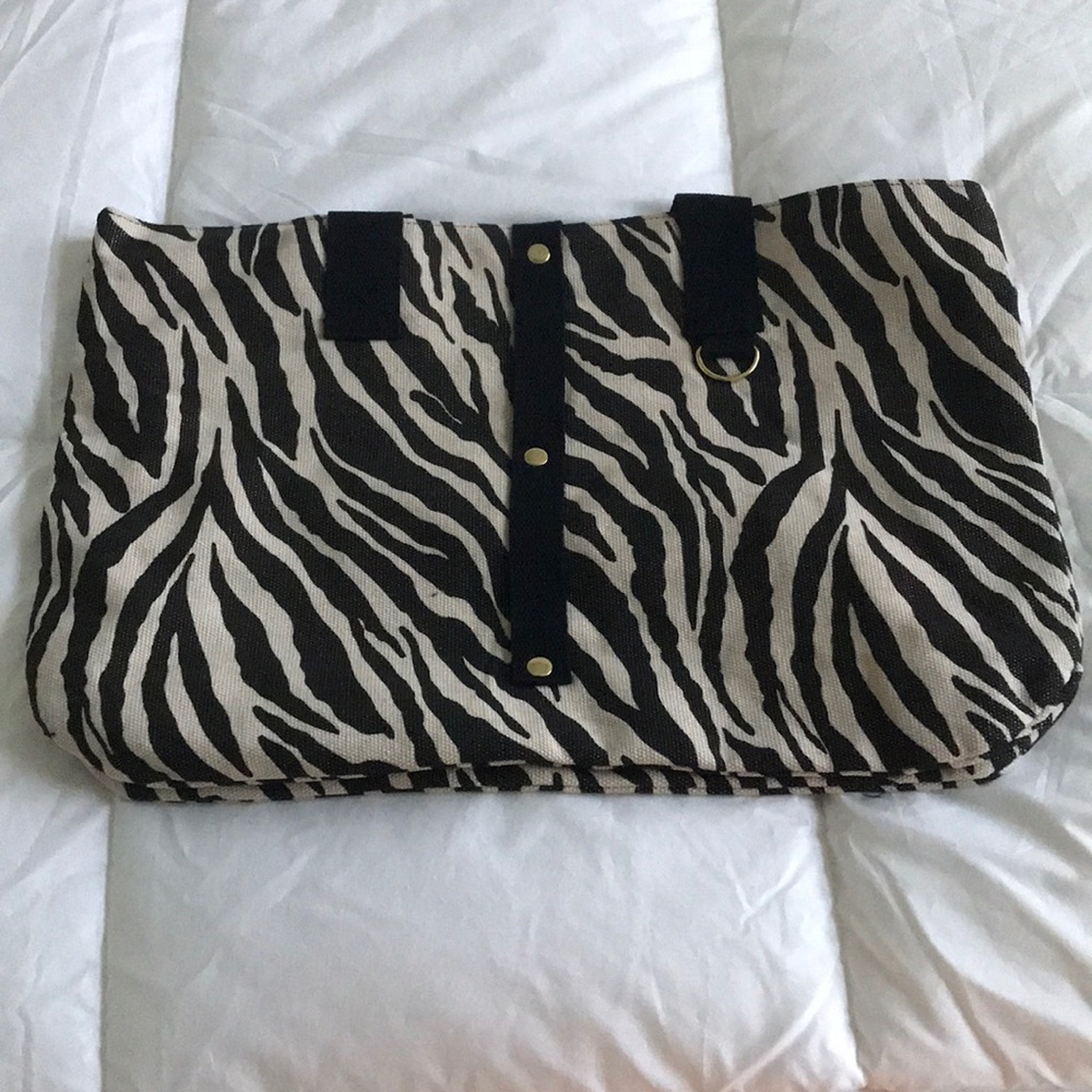 NWT Zebra Tote